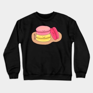 Sweet Macaron in sweet colors Crewneck Sweatshirt